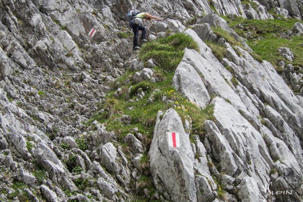 fast genauso anspruchsvoll wie der Klettersteig