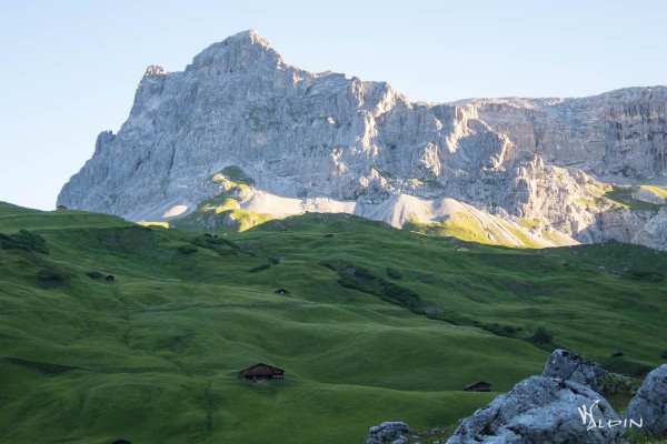 Sulzfluh im Licht der Morgensonne